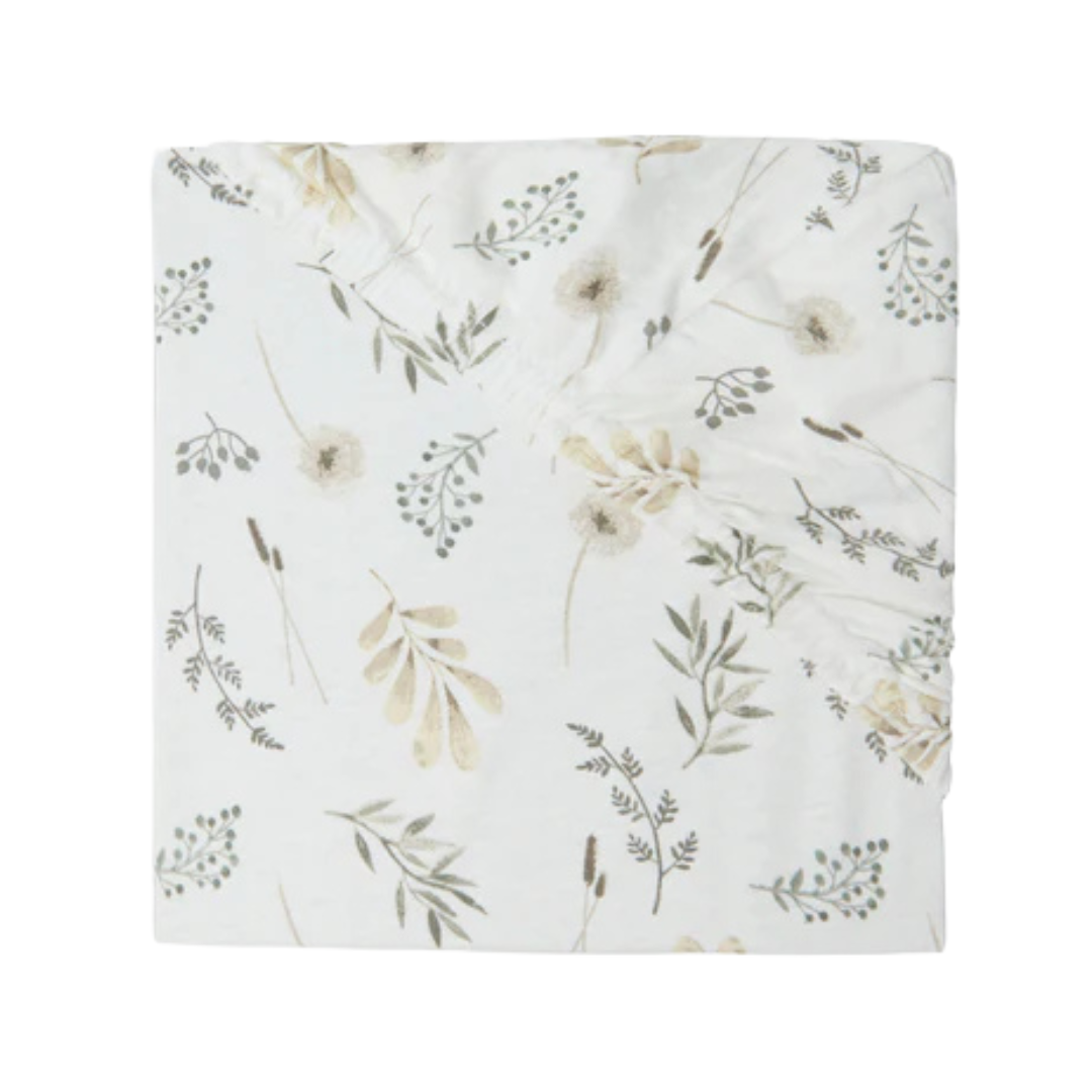 Sabana Bajera Cuna Wild Flowers 60x120 Jollein