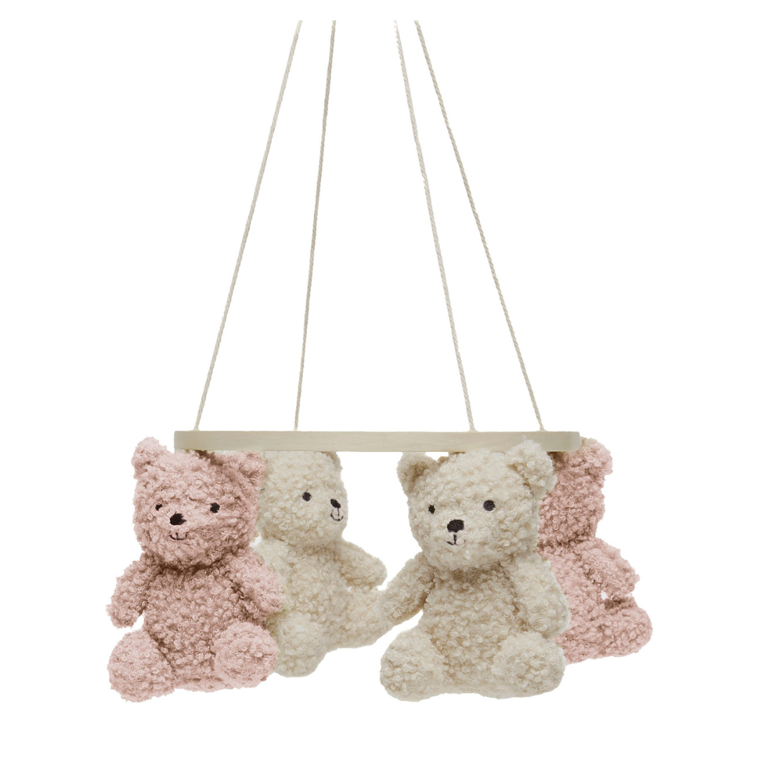 Móvil Teddy Bear Wild Rose/Natural Jollein