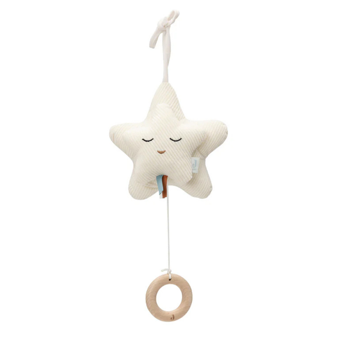 Juguete Musical Teddy Star Marfil Jollein
