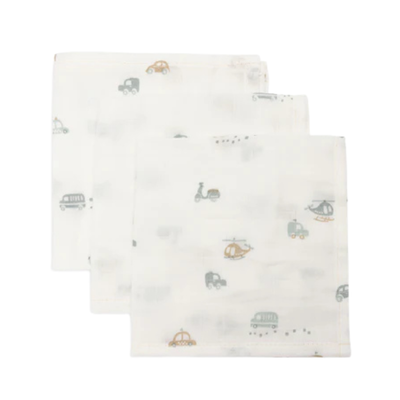Pack de 3 Tutos Pequeños Jollein On The  Go (31x31 cm)