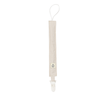 Porta Chupete Rayas Beige Antu Baby