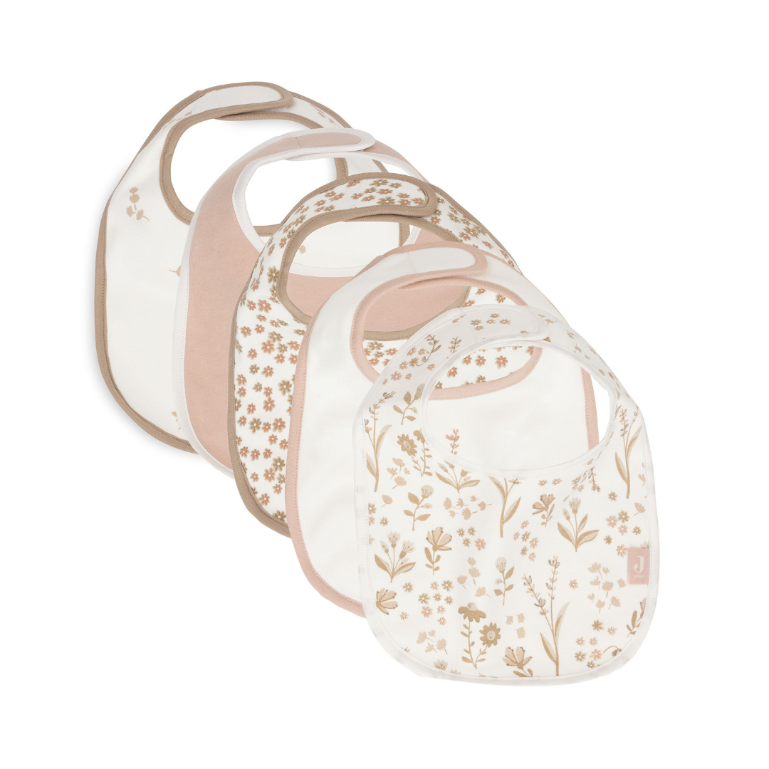 Pack 5 Baberos Bloomy Jollein