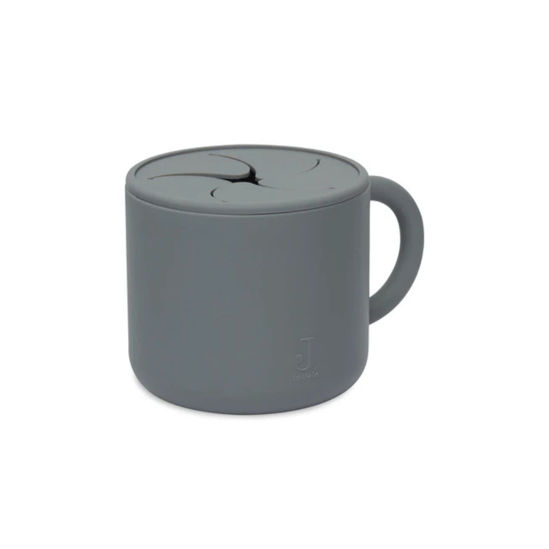 Taza de silicona para Snack Storm Grey Jollein