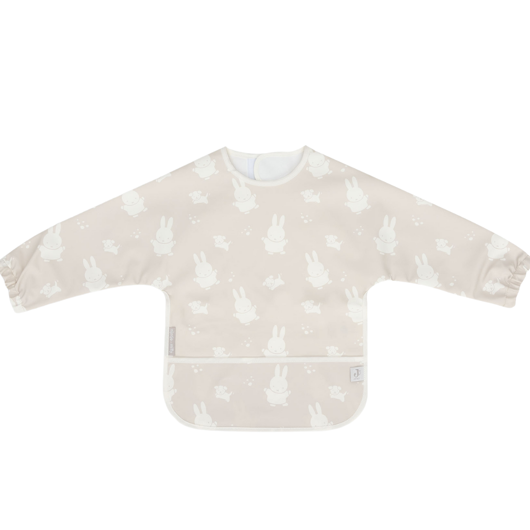Babero manga larga Miffy&Snuffy Nougat Jollein