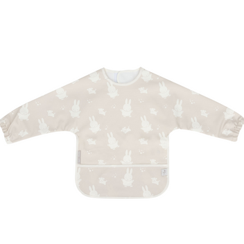 Babero manga larga Miffy&Snuffy Nougat Jollein