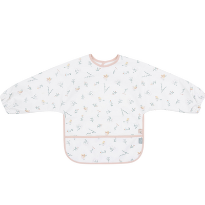 Babero manga larga Lovely Birds Jollein