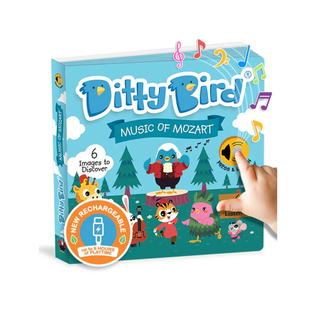 Libro Interactivo Music of Mozart Ditty Bird