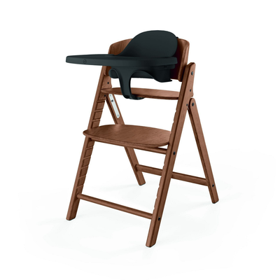 Silla de comer evolutiva Click & Fold 3 en 1 All Natural Dark Cybex