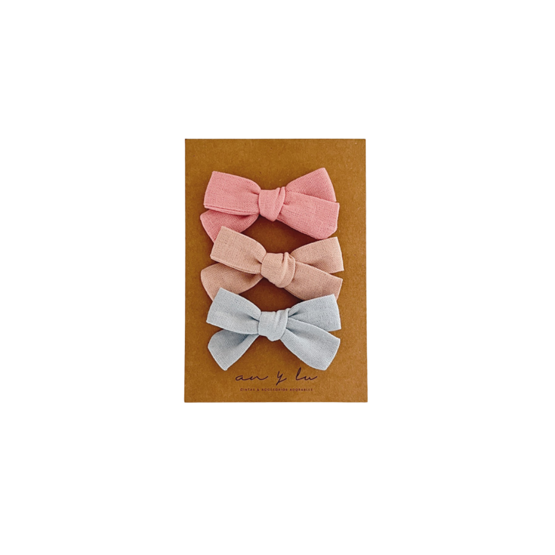 Set Teté Pastel 3 unidades An y Lu