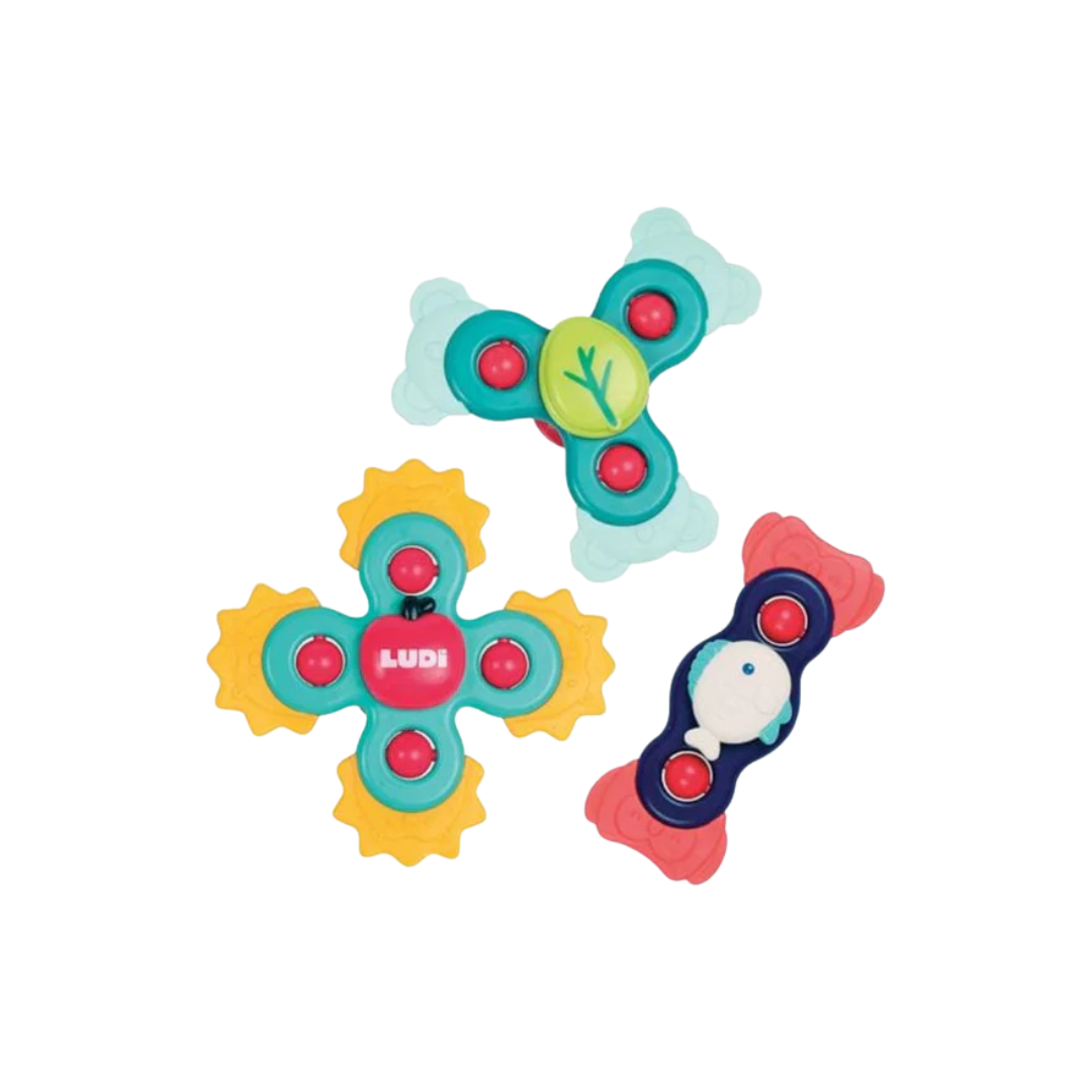 Pack 3 Juguetes Giratórios Spinners Ludi