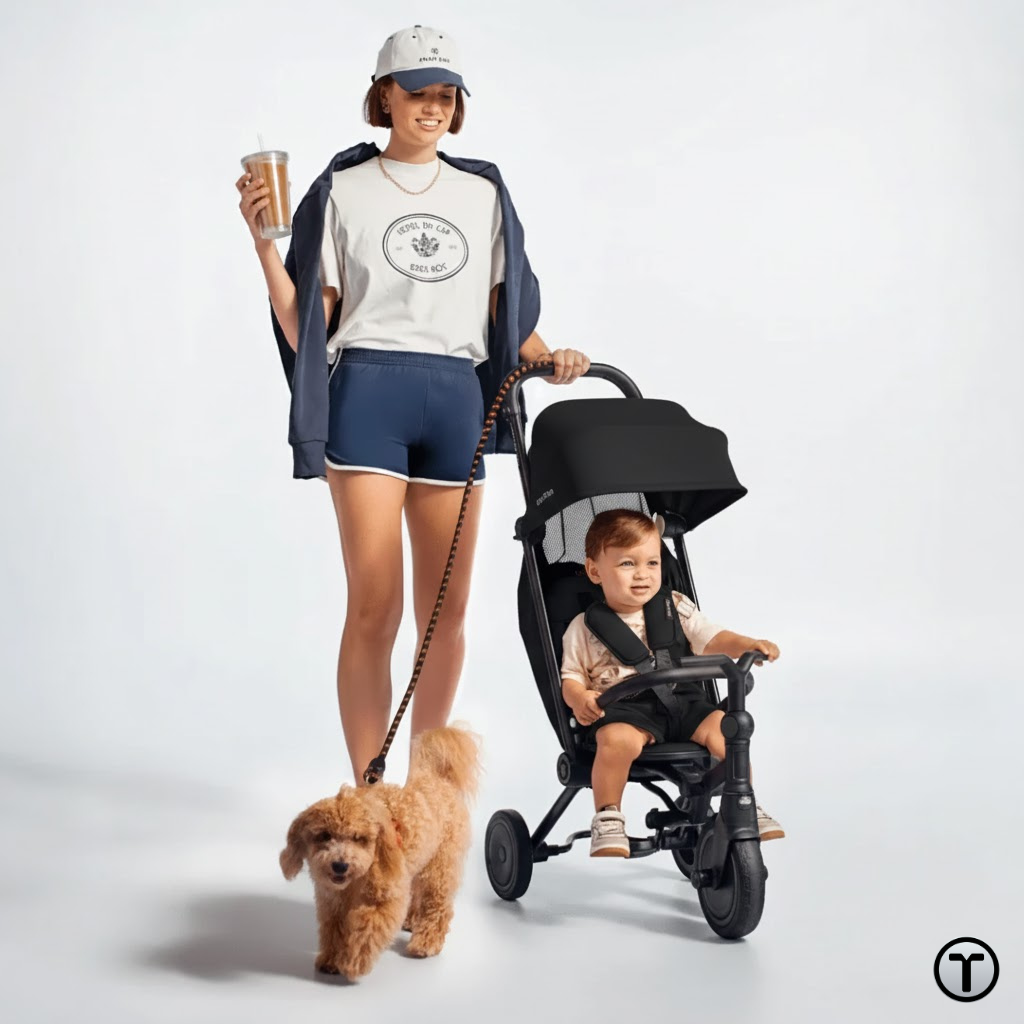 Coche Triciclo Jet Black Wonder Max SmarTrike