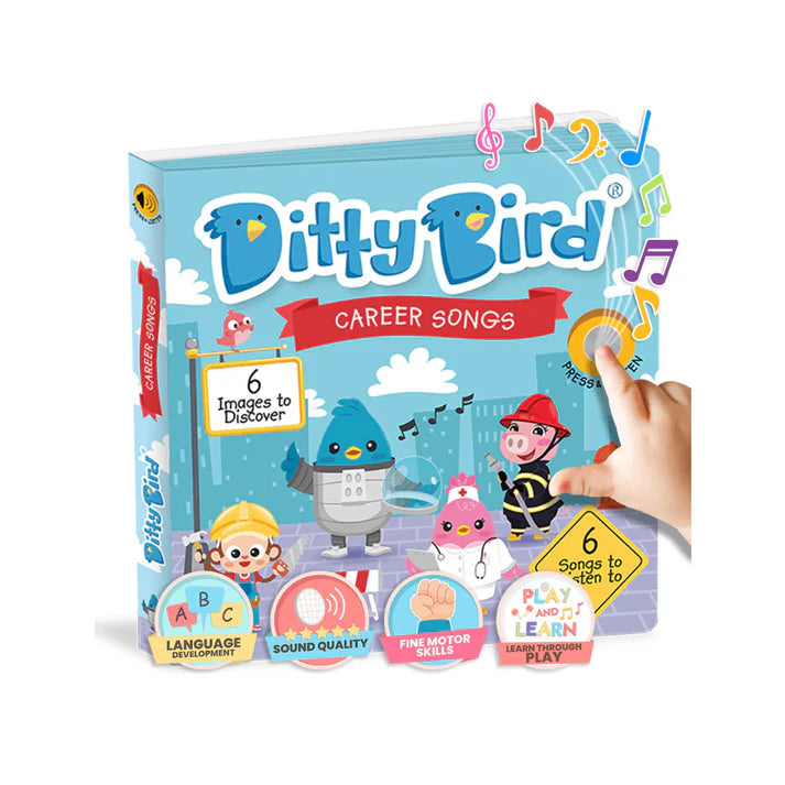 Libro Interactivo Musical Career Songs Ditty Bird