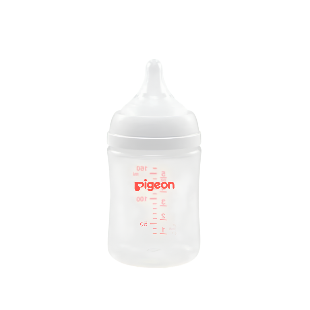 Mamadera Softouch Boca ancha Pp 160ml Pigeon
