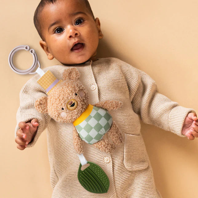 Peluche Actividades y Mordedor Teddy Brendon Taf Toys