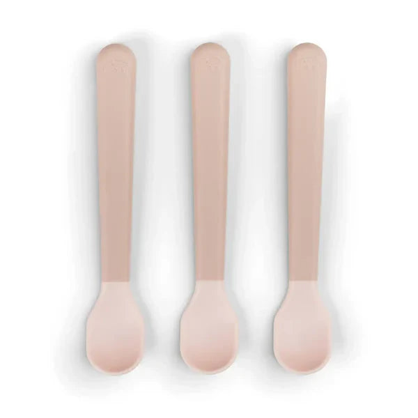 Set de 3 cucharas para bebés Rosa Done By Deer