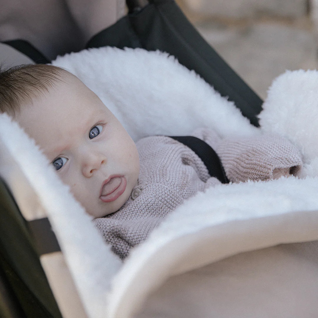 Saco de Coche Vichy Beige Antu Baby