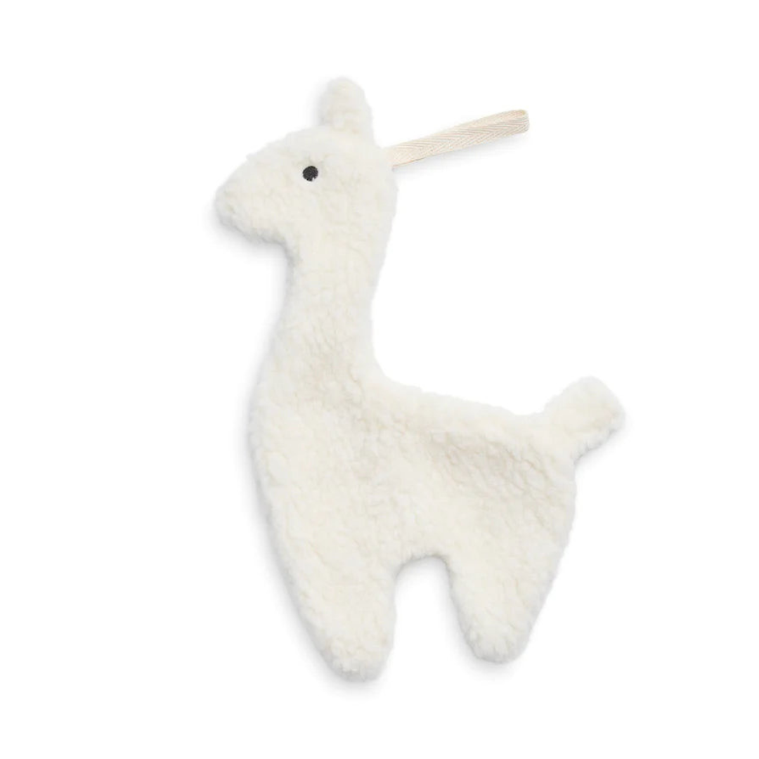 Manta porta chupete Llama White Jollein
