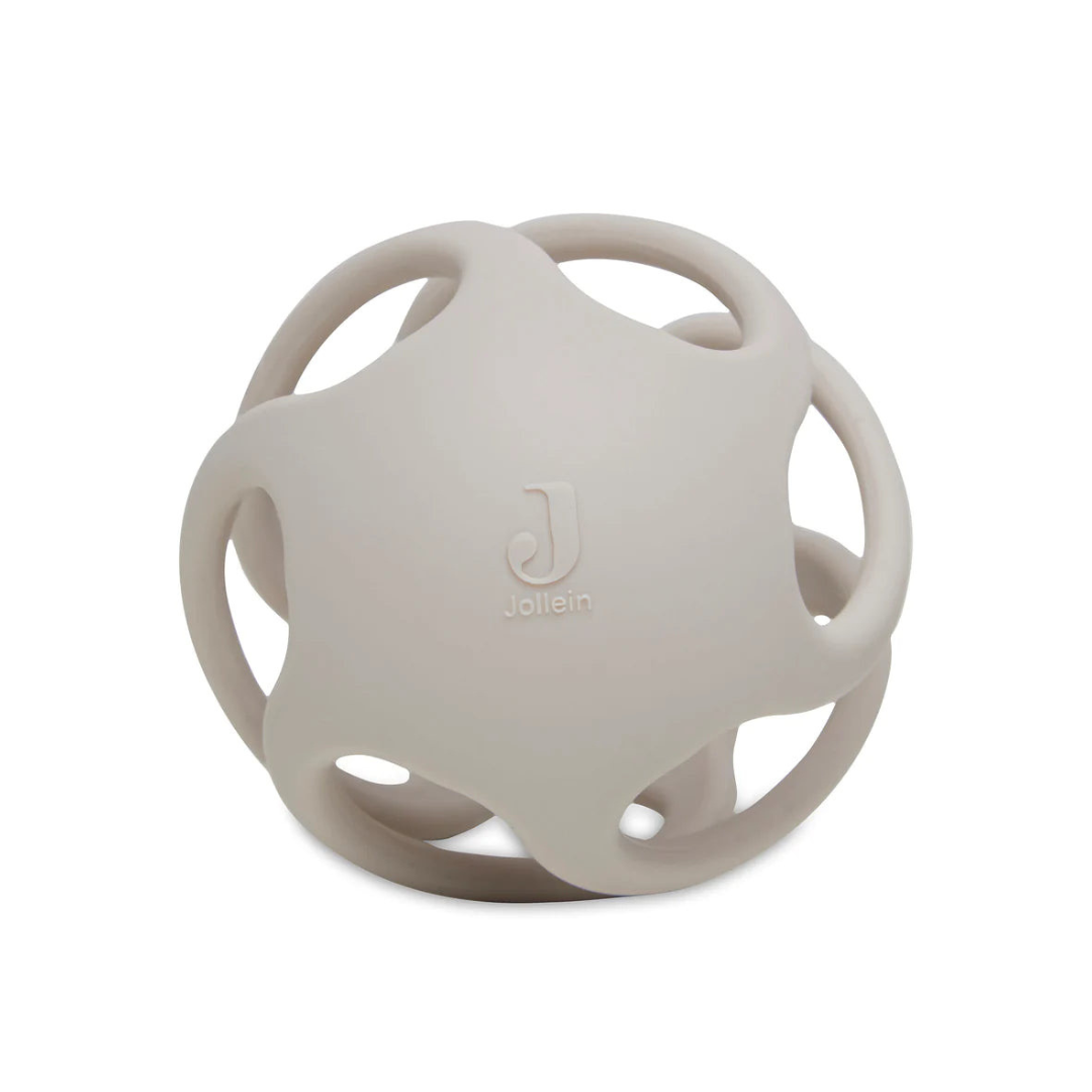 Mordedor de silicona Pelota Jollein Nougatt