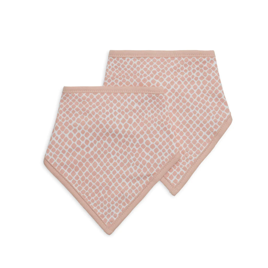Pack 2 Bandanas Pale Pink Jollein