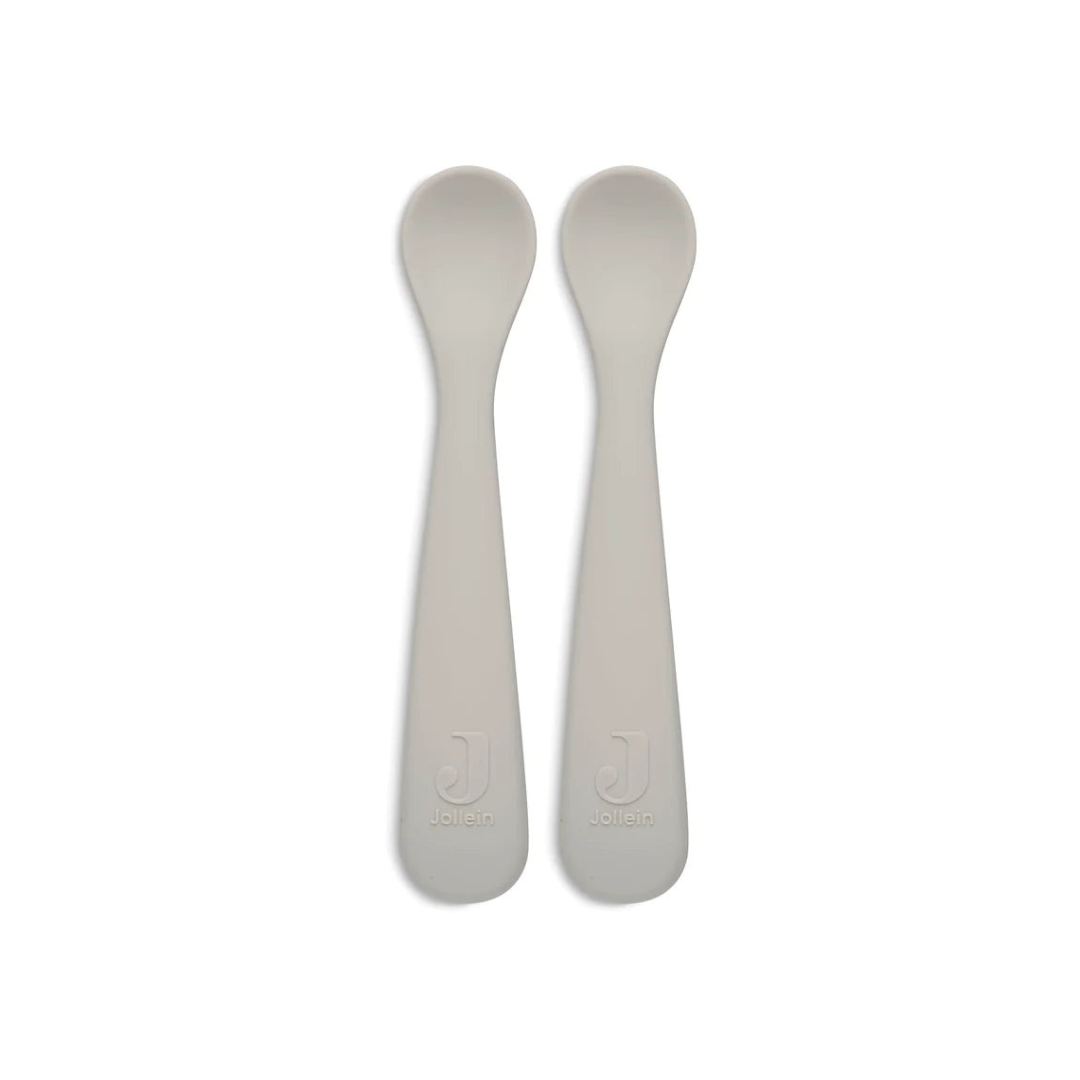 Pack de 2 cucharas de siliconaa Nougat Jollein