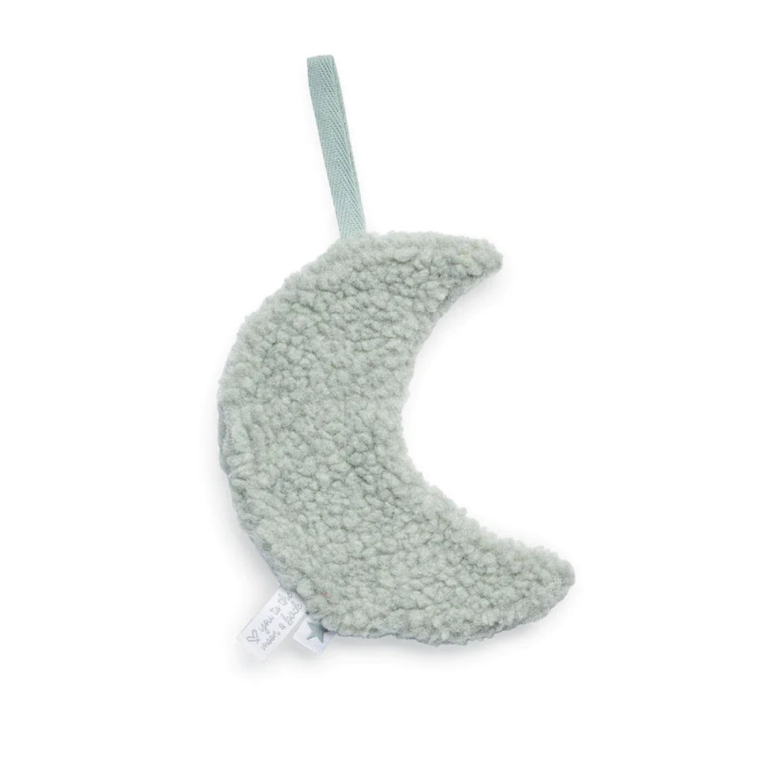 Manta porta chupete Moon Ash Green Jollein