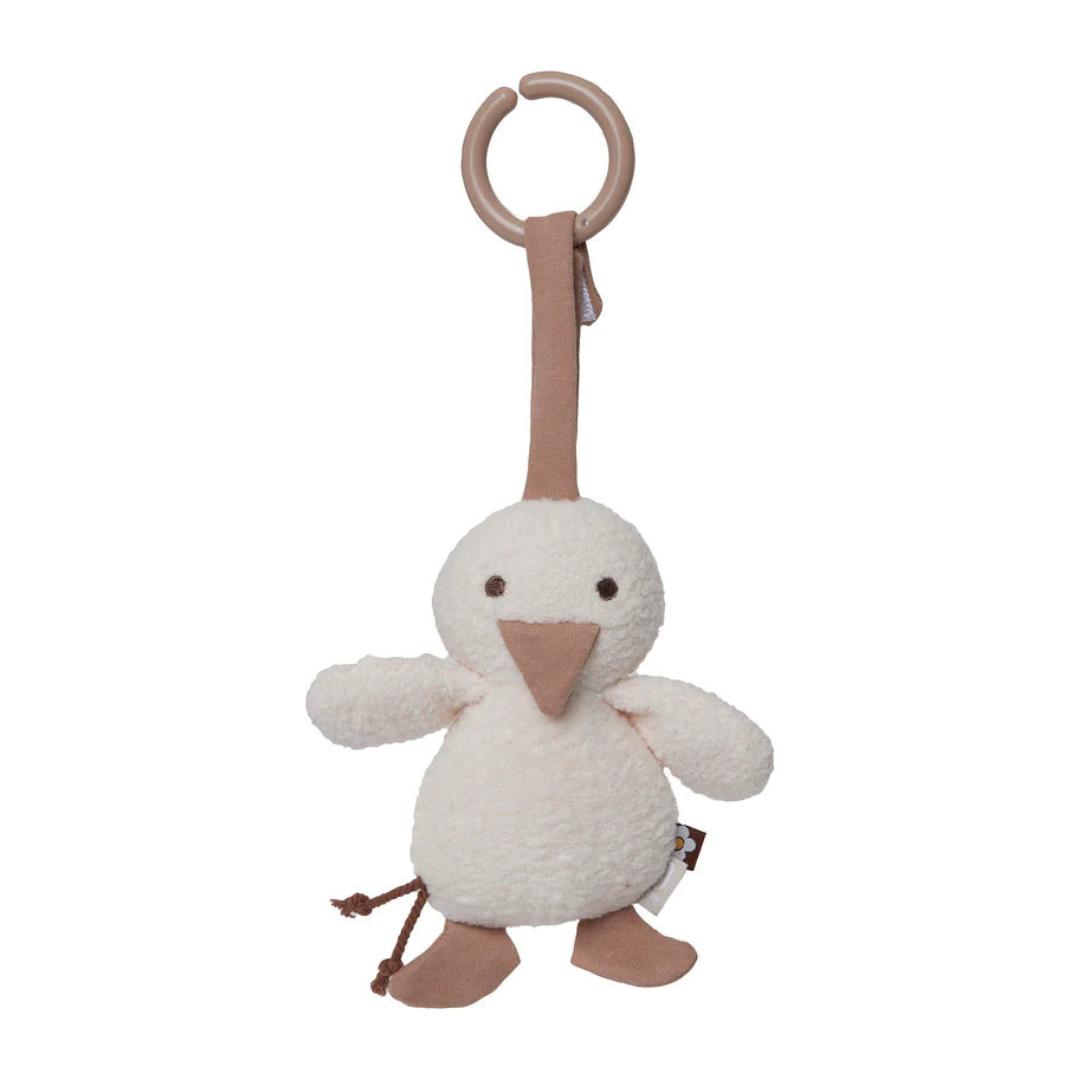 Juguete de actividad colgante Spring Garden Duck Jollein