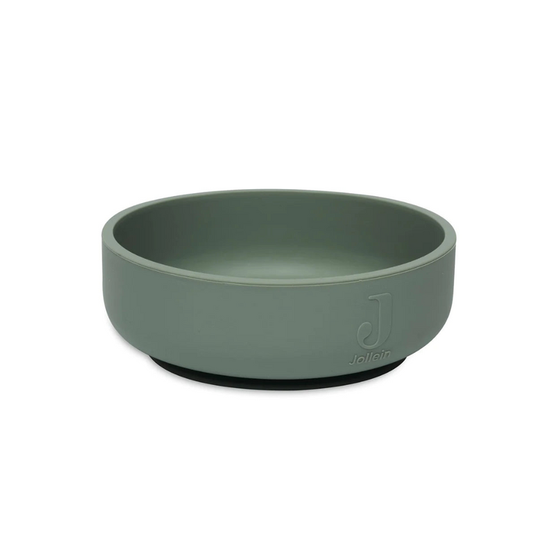 Mini Bowl de silicona Jollein para snack Ash Green