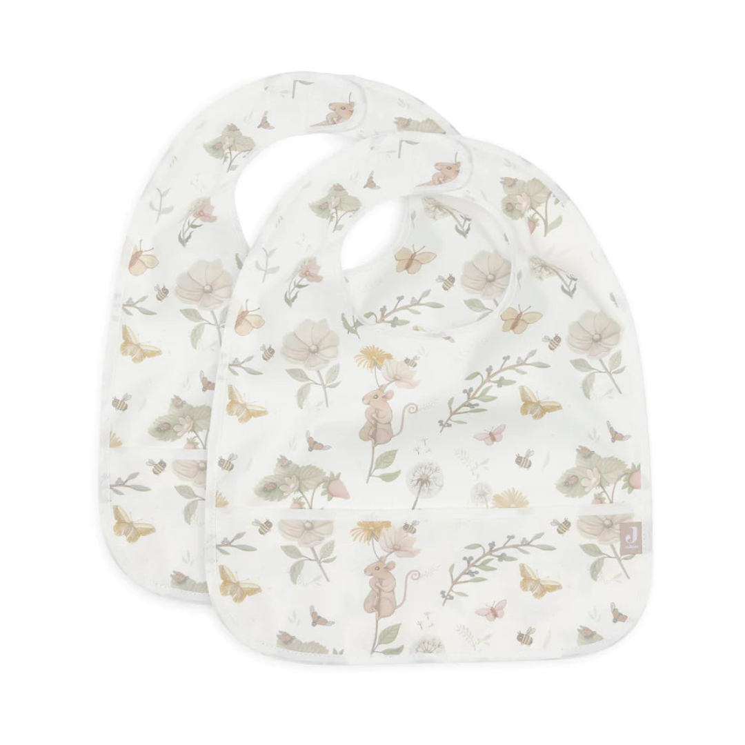 Pack 2 Baberos impermeables Dreamy Mouse Jollein