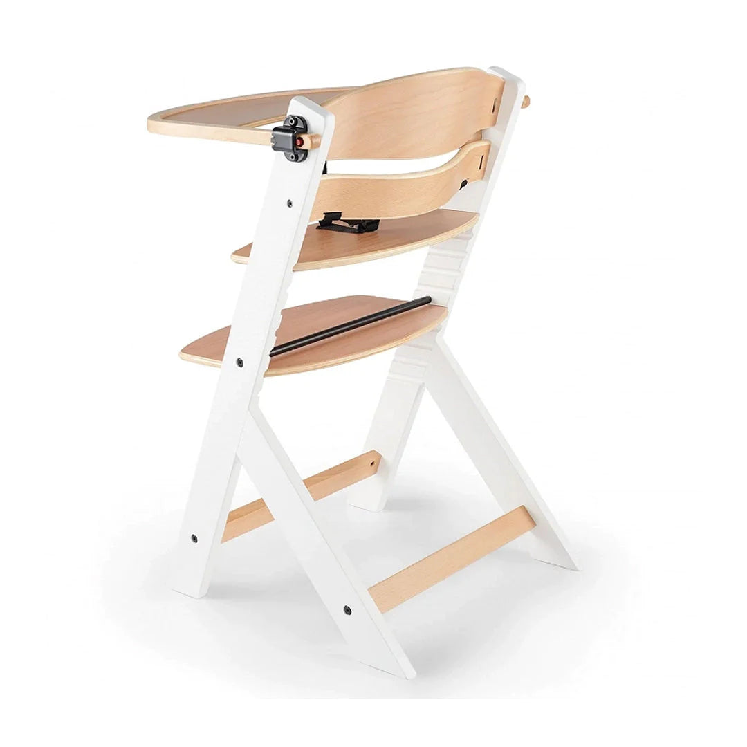 Silla de comer evolutiva Enock Wooden White KinderKraft
