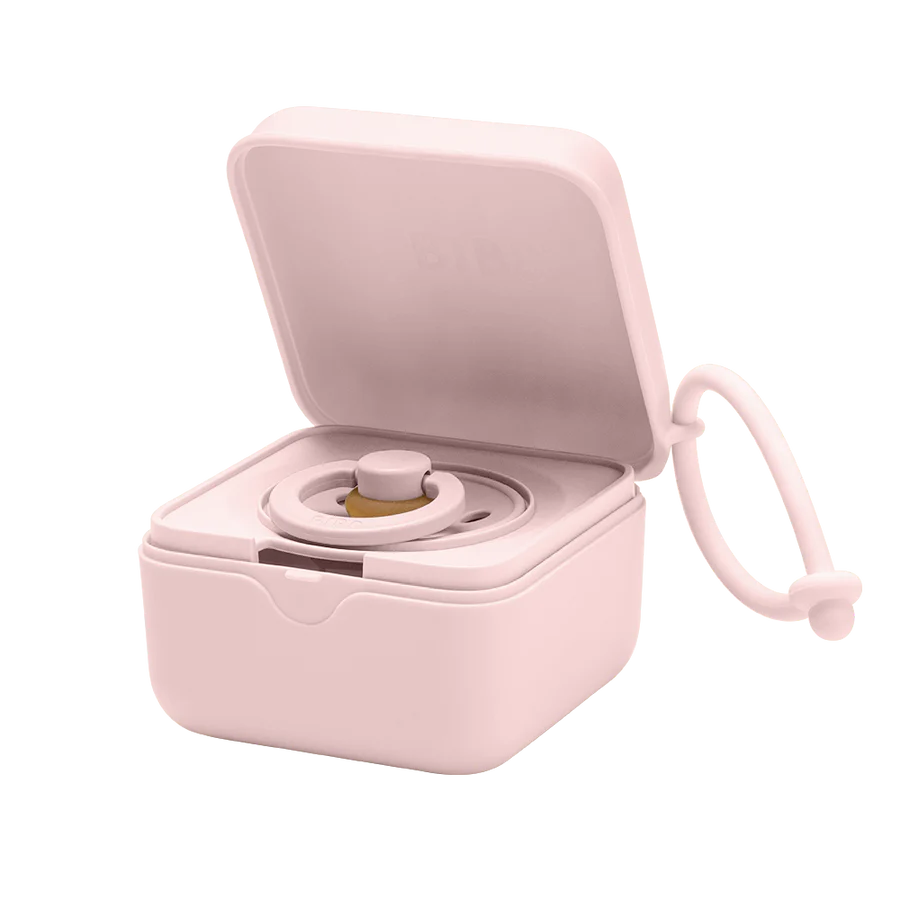 Caja guarda chupetes esterilizadora Bibs Blossom
