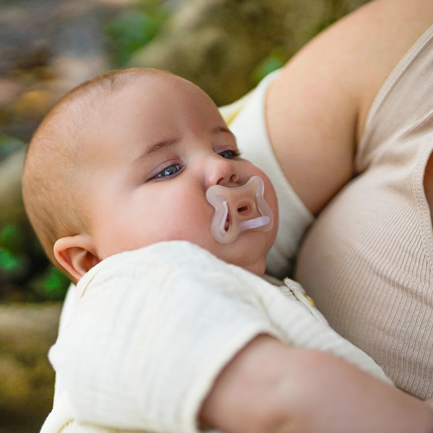 Chupete Nude Zero Zero con Tetina Fisiologica SX Pro de Silicona 0-6 meses Suavinex