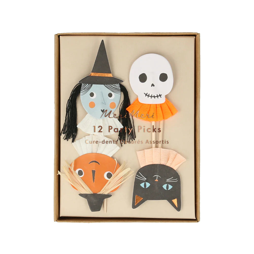 Mini toppers huerto de calabazas Meri Meri