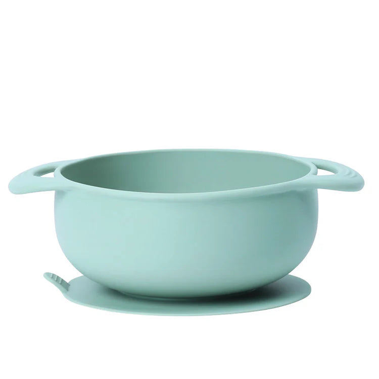 Bowl de Silicona con Succión Azul The Baby Nation