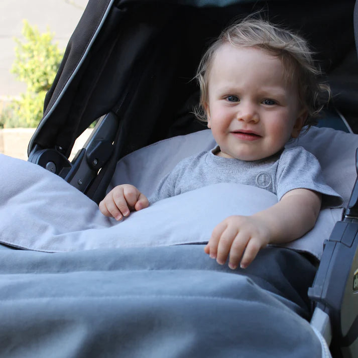 Saco de Coche Gris Marengo Extra Large Antu Baby