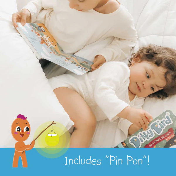 Libro Interactivo Canciones de Cuna en español Ditty Bird