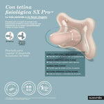 Chupete Nude Zero Zero con Tetina Fisiologica SX Pro de Silicona -2/2 meses Suavinex