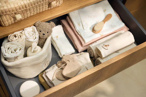 Pack de 3 Tutos Pequeños Jollein Lovely  Birds (31x31 cm)