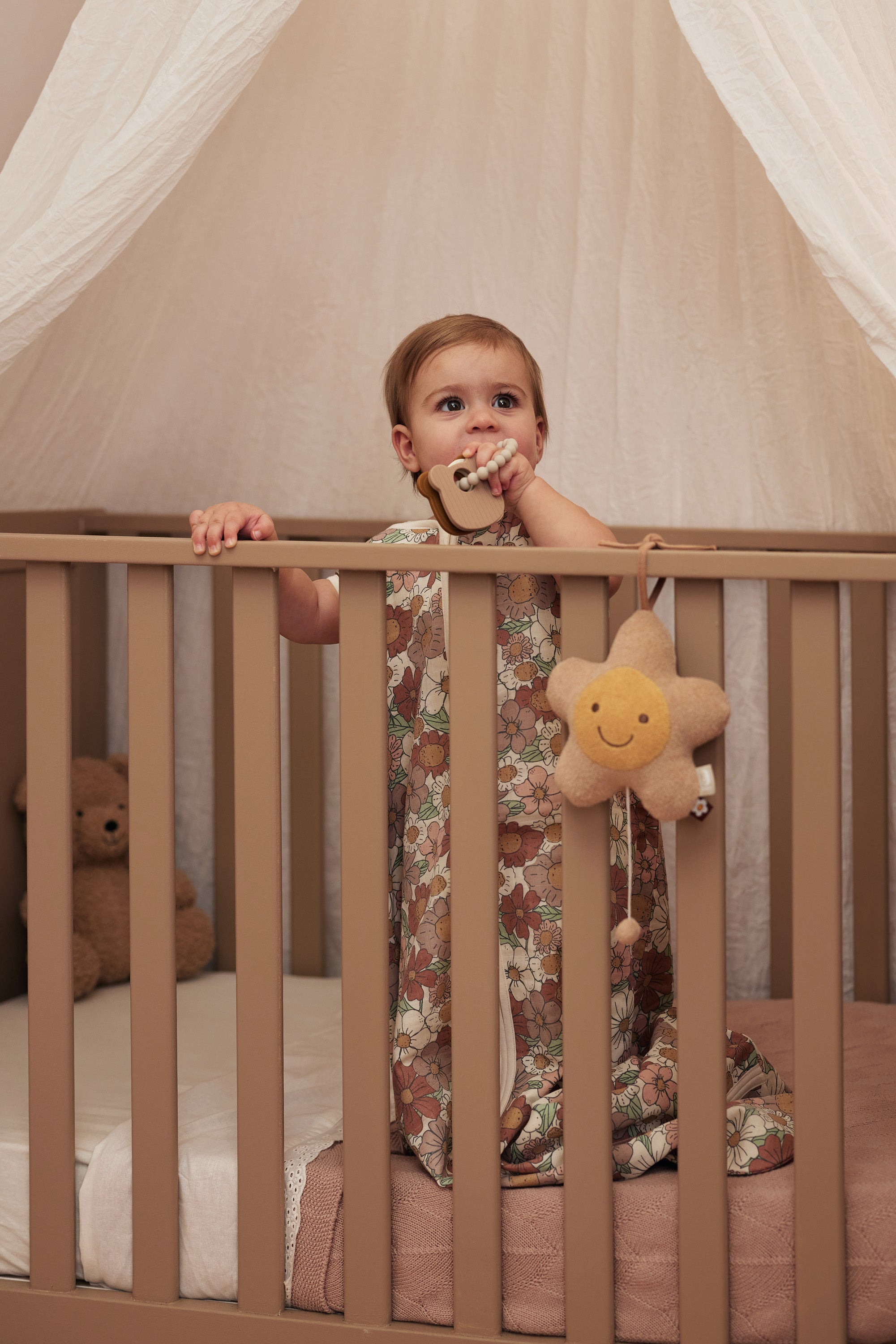 Saco de Dormir Muselina Tog 0.5 Blossom 90 cm Jollein