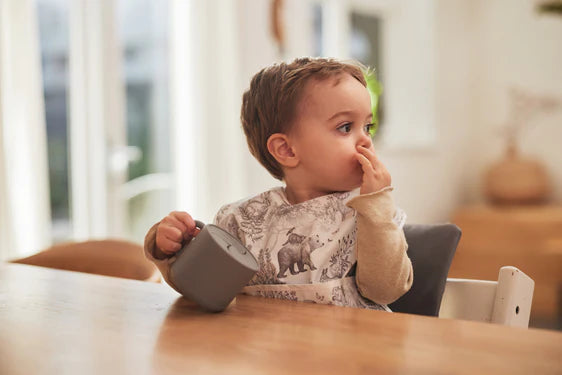 Taza de silicona para Snack Storm Grey Jollein