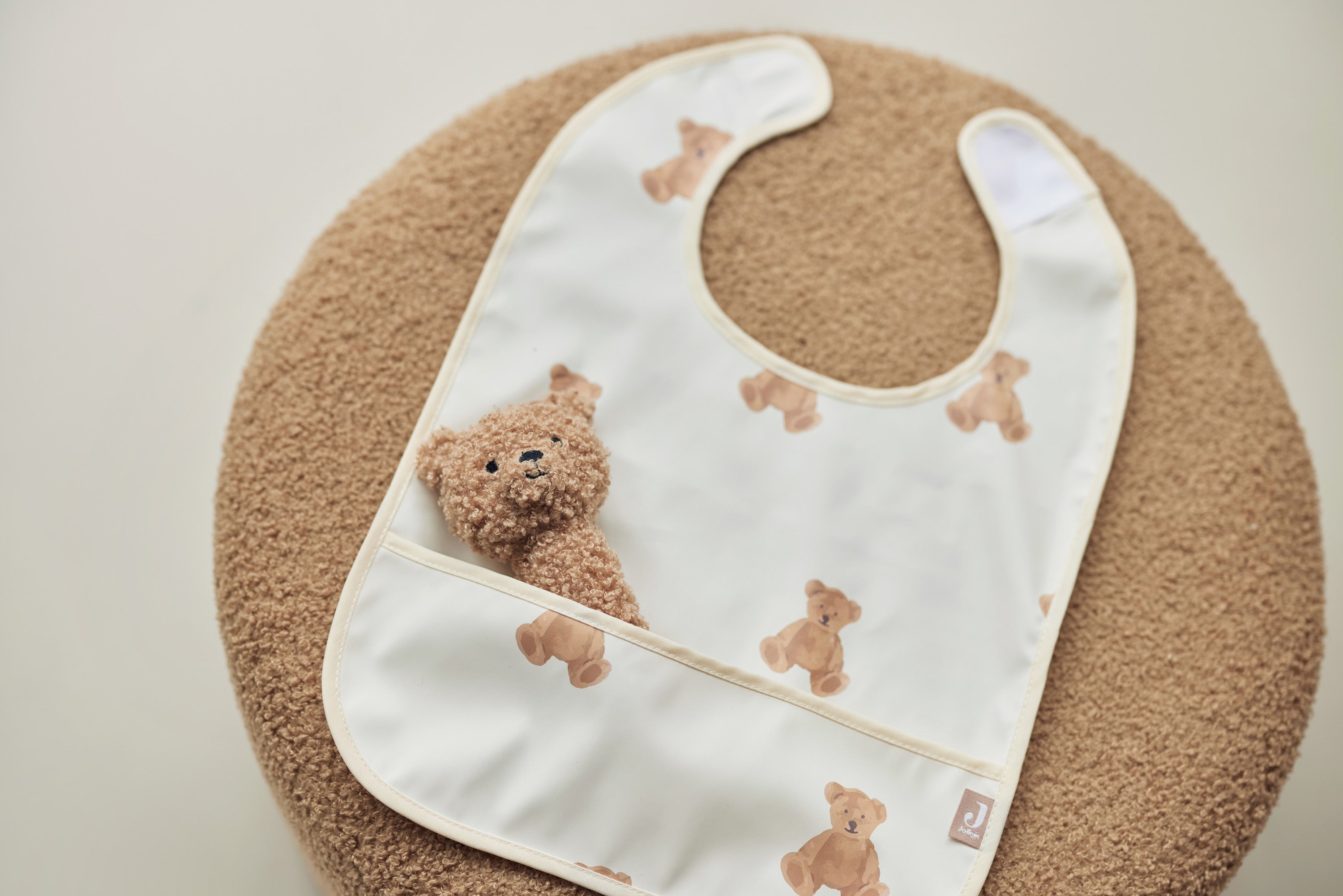 Pack 2 Baberos impermeables Teddy Bear Jollein