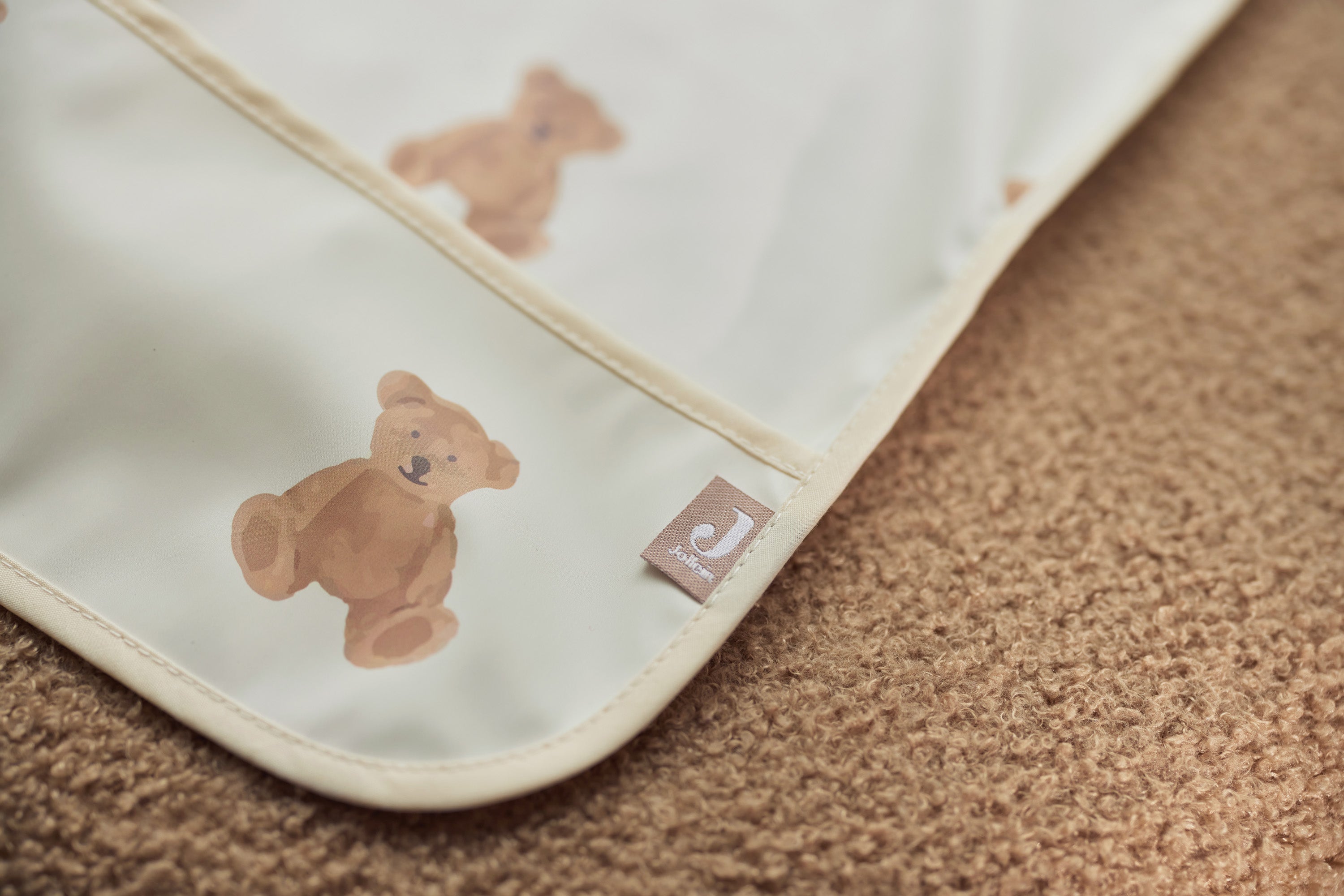 Pack 2 Baberos impermeables Teddy Bear Jollein