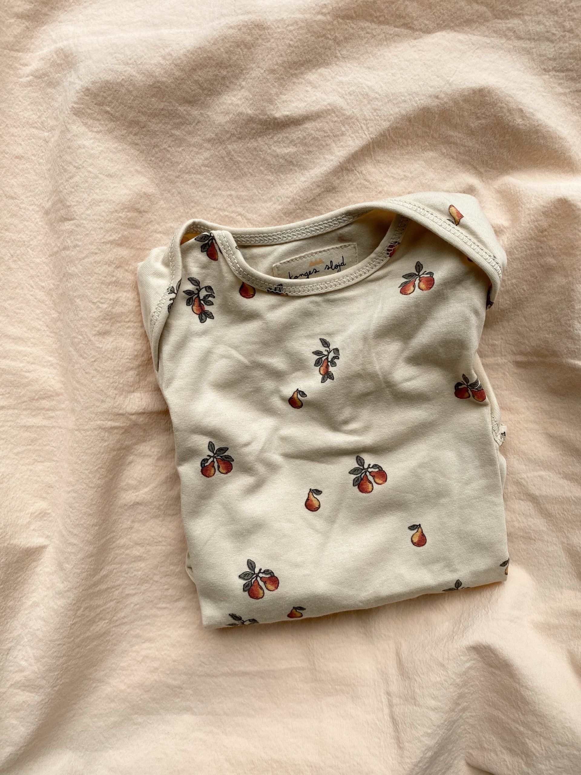 Body Algodón Orgánico Poire 6M Konges Sløjd