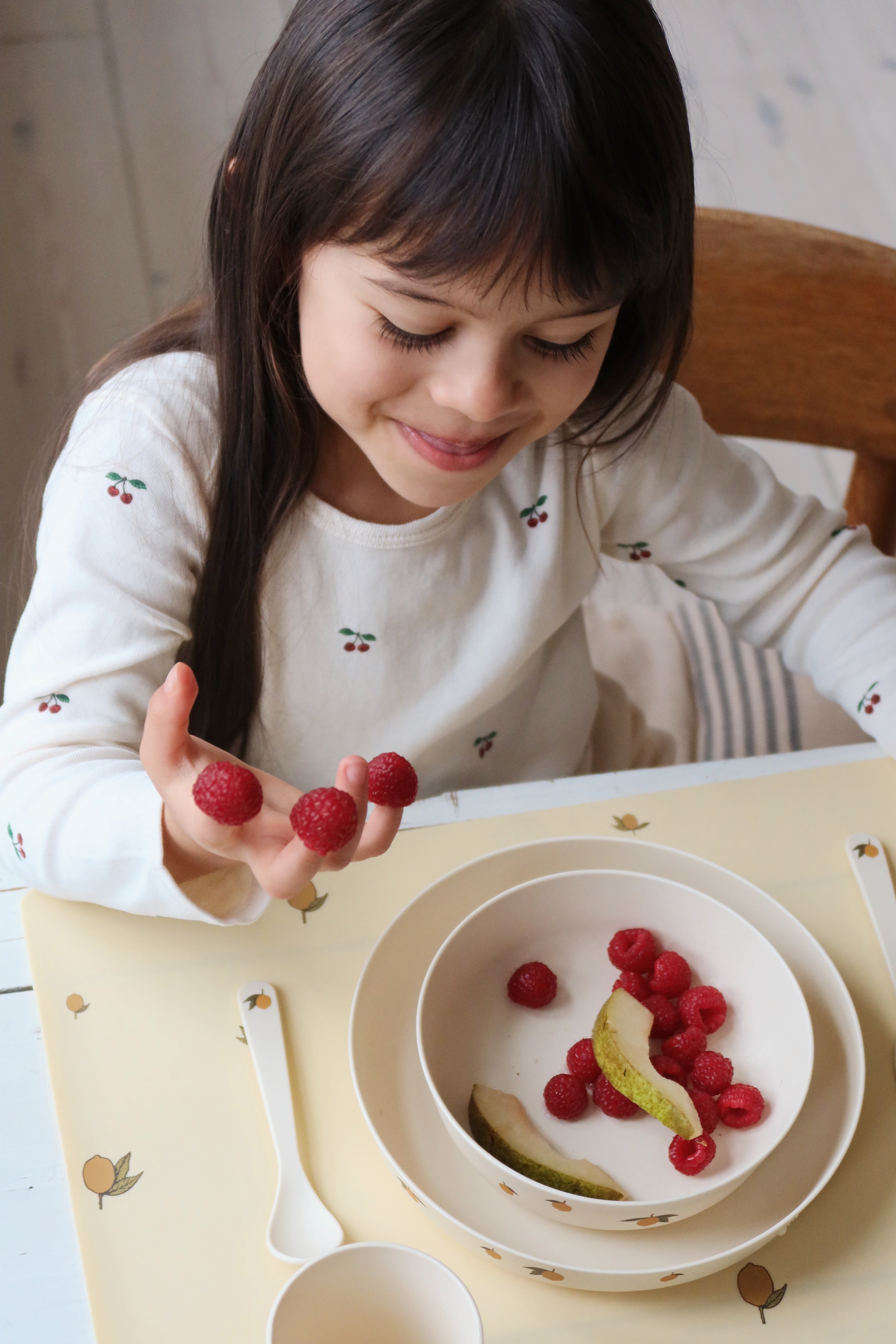 Set para comer Lemon Konges Sløjd