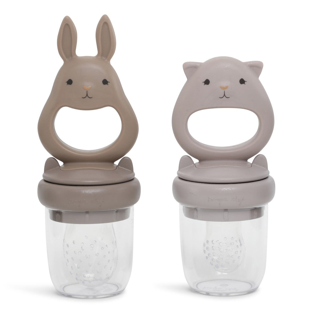 Set 2 Chupetes de alimentación para frutas Lilac/Shitake Konges Sløjd