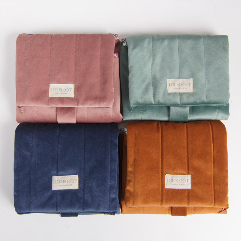 Mudador portátil eco-terciopelo cobre Lou Bloom