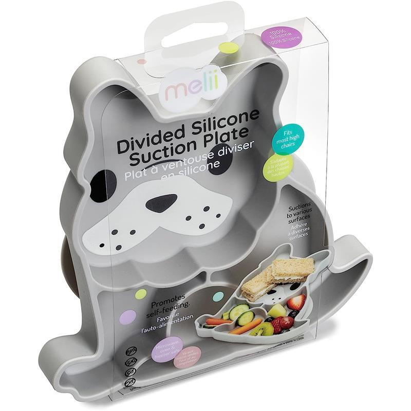 Plato de silicona Bulldog Melii