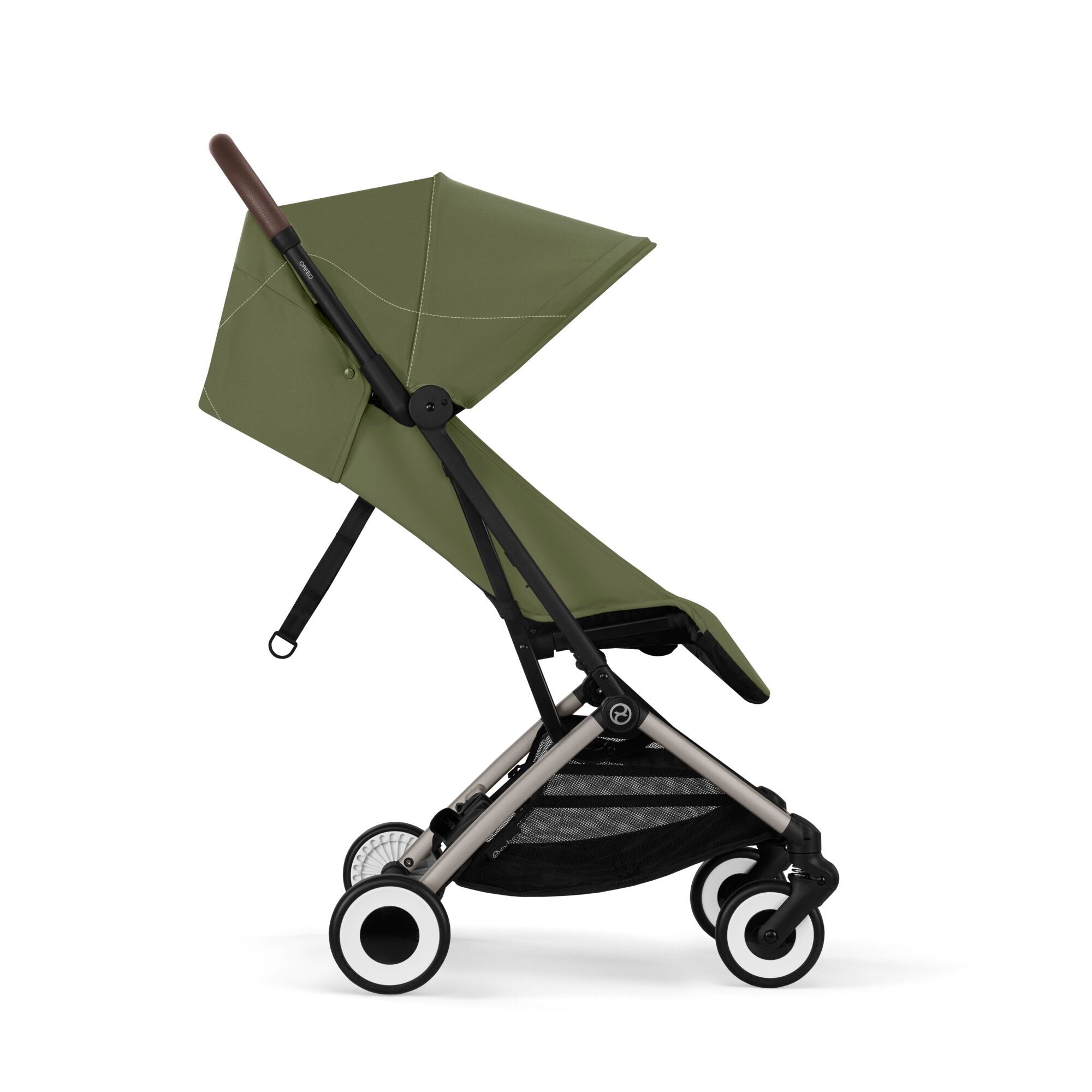 Coche de Paseo Orfeo Black Green Khaki Cybex