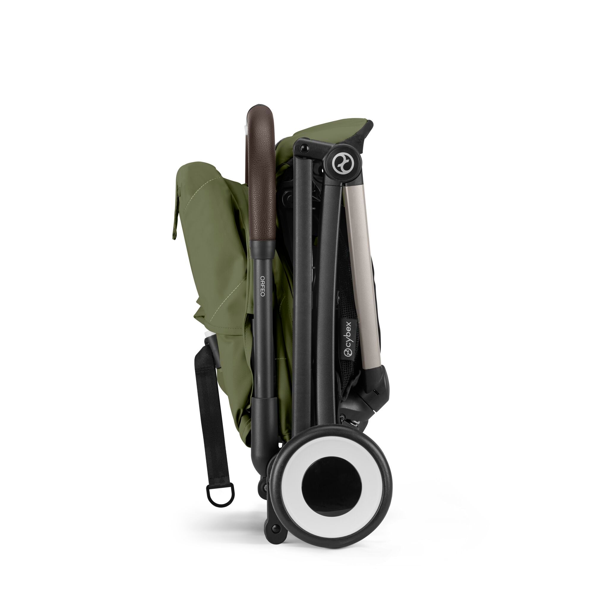 Travel System Orfeo + Aton B2 + Base Green Khaki Cybex