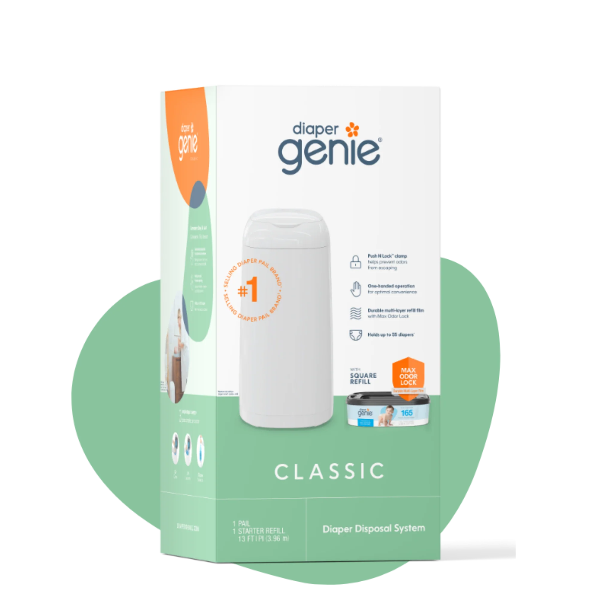 Basurero Contenedor de pañales Classic Pail Diaper Genie