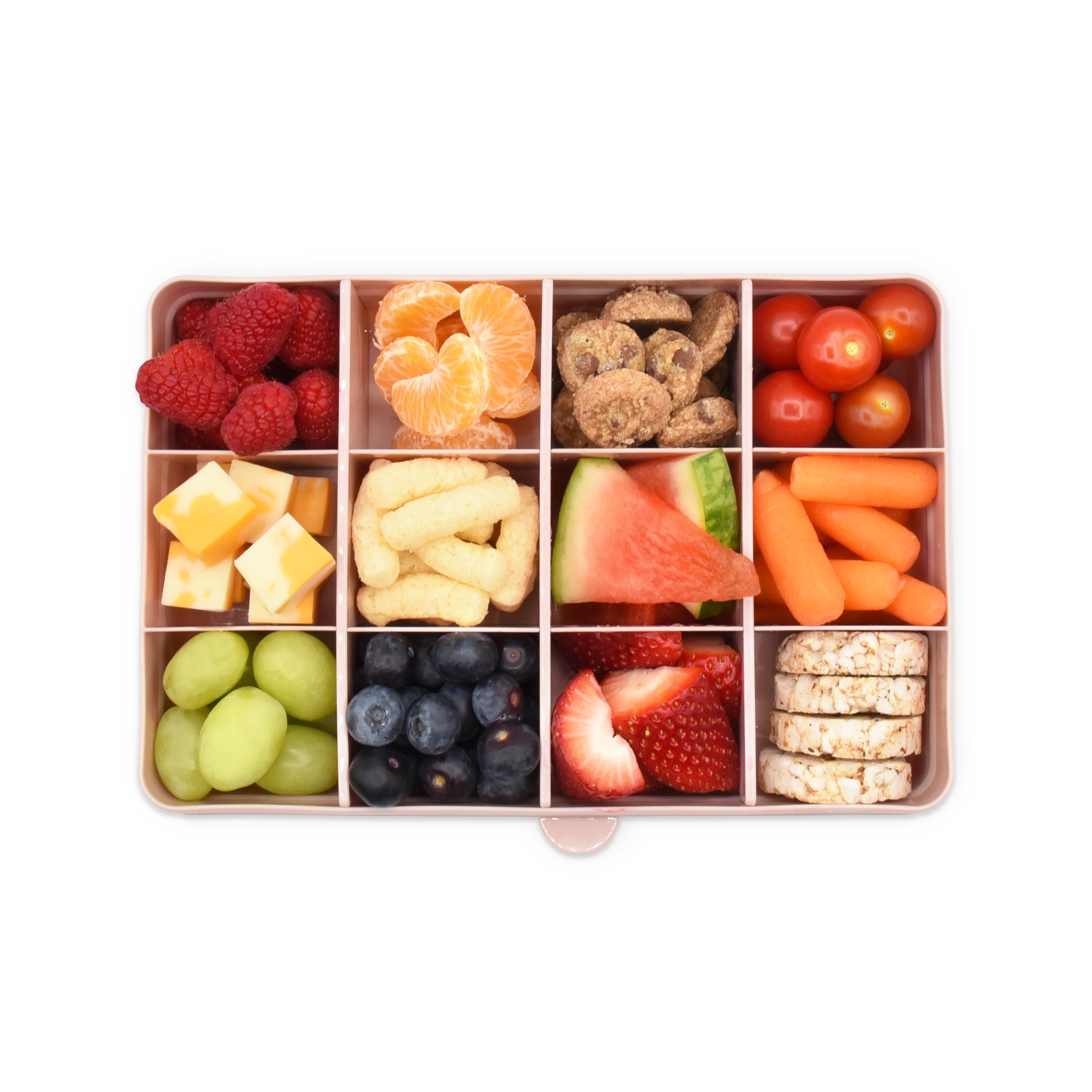Caja contenedora para snack rosado Melii